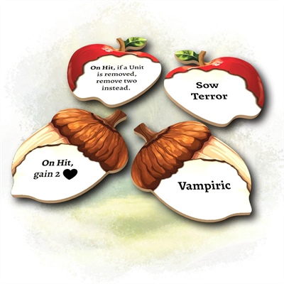 22nd Stretch Goal - New Attack Tokens - Vampiric & Sow Terror