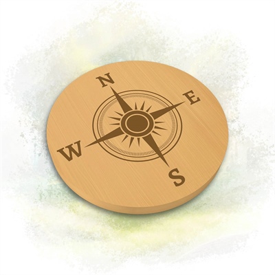 25th Stretch Goal -  Wooden Compass