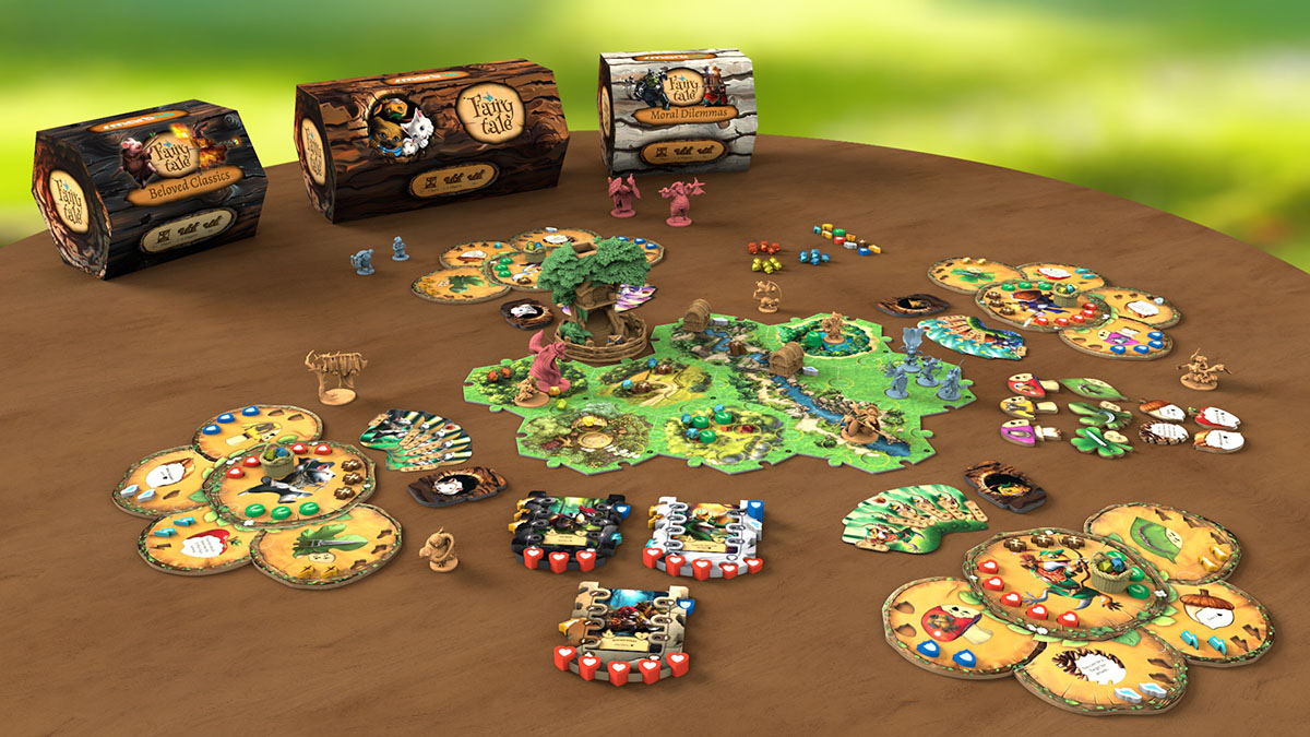 Fairytale 3d demo setup